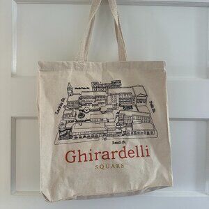 Ghirardelli Square San Francisco Canvas Tote Bag – Eco-Friendly & Roomy